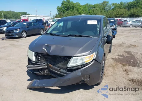 2012 Honda Odyssey Ex-L from USA, damaged, VIN 5FNRL5H61CB034751